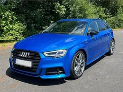 Blau Gebraucht 2019 Audi A3 Sportback S-Line Limousine | 20.700 € (Fairer Preis)