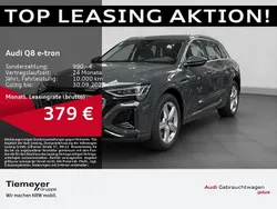 Grau Gebraucht 2024 Audi Q8 e-tron S-Line SUV | 49.980 € (Superpreis)