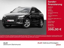 Mythosschwarz metallic Gebraucht 2024 Audi Q5 Sportback S-Line SUV | 59.933 € (Teuer)