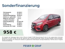 Rot Gebraucht 2022 Mercedes V300 Exclusive Van / Kleinbus | 69.990 € (Superpreis)