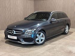 Grau Gebraucht 2015 Mercedes C300e AMG line Limousine | 9.000 € (Fairer Preis)