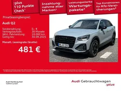 Pfeilgrau perleffekt Gebraucht 2025 Audi Q2 Advanced Plus SUV | 38.770 € (Etwas zu teuer)