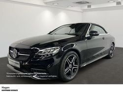 Schwarz Gebraucht 2022 Mercedes C200 AMG line Cabrio | 35.810 € (Fairer Preis)