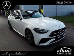 Weiß, Gebraucht 2024 Mercedes C200 Premium Limousine | 48.520 € (Teuer)