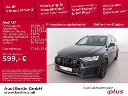 Mythosschwarz metallic Gebraucht 2022 Audi Q7 Competition SUV | 60.900 € (Superpreis)