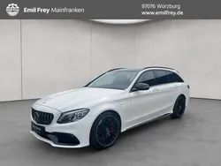 Designo diamantweiß bright Gebraucht 2019 Mercedes C63 AMG AMG Kombi | 54.800 € (Fairer Preis)