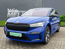 Energyblau Gebraucht 2021 Skoda Enyaq iV SportLine SUV | 28.980 € (Fairer Preis)