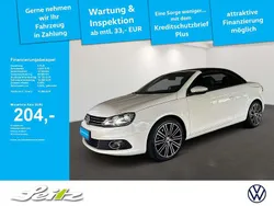 Weiß Gebraucht 2012 VW Eos Exclusive Cabrio | 15.499 € (Teuer)