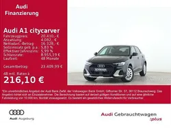 Schwarz Gebraucht 2022 Audi A1 Ambiente Kleinwagen | 20.410 € (Guter Preis)