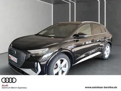 Schwarz Gebraucht 2022 Audi Q4 e-tron S-Line SUV | 31.333 € (Superpreis)