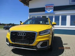 Vegasgelb uni Gebraucht 2017 Audi Q2 Design SUV | 18.000 € (Fairer Preis)