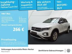 Pure white Gebraucht 2024 VW T-Roc Style SUV | 27.492 € (Guter Preis)