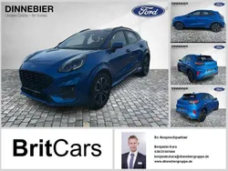 Blau (metallic) Gebraucht 2024 Ford Puma ST-Line X SUV | 23.489 € (Fairer Preis)