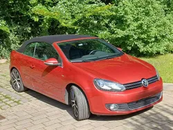 Rot Gebraucht 2014 VW Golf Cabriolet Cup Cabrio | 7.900 € (Superpreis)