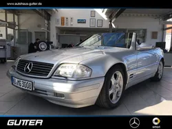 Brillantsilber metallic metallic Gebraucht 2002 Mercedes SL320 Cabrio | 29.900 €
