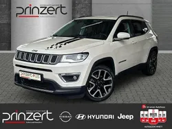 Pearl white tricoat Gebraucht 2018 Jeep Compass Limited SUV | 17.970 € (Fairer Preis)