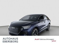 Blau Gebraucht 2024 Audi Q4 Sportback e-tron S-Line SUV | 55.800 €