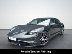 Vulkangraumetallic Gebraucht 2023 Porsche Taycan Turbo Sport Turismo Limousine | 102.880 € (Teuer)