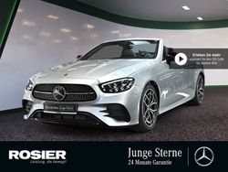 Silber / hightechsilber (metallic) Gebraucht 2021 Mercedes E200 AMG line Cabrio | 43.480 € (Guter Preis)