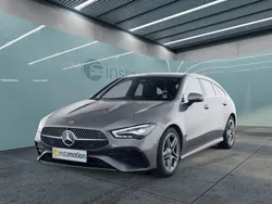 Grau Gebraucht 2024 Mercedes CLA200 Shooting Brake Advanced Plus Kombi | 35.550 € (Fairer Preis)