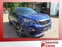 Blau Gebraucht 2018 Peugeot 3008 GT-line SUV | 17.870 € (Fairer Preis)