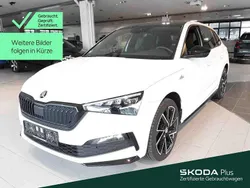 Moonweiß perleffekt/moonweis Gebraucht 2022 Skoda Scala Monte Carlo Kleinwagen | 23.699 € (Etwas zu teuer)