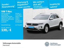 Pure white Gebraucht 2024 VW T-Roc Life SUV | 20.450 € (Guter Preis)