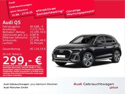 Mythosschwarz metallic Gebraucht 2021 Audi Q5 S-Line SUV | 40.668 € (Superpreis)