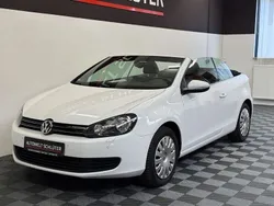 Weiß Gebraucht 2014 VW Golf Cabriolet Cabrio | 11.450 € (Fairer Preis)