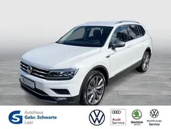 Weiß Gebraucht 2021 VW Tiguan Allspace Highline SUV | 36.590 € (Fairer Preis)