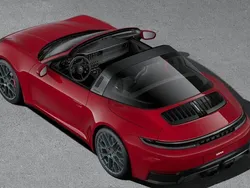 Rot Neu 2025 Porsche 911 Targa 4 Chrono Cabrio | 218.740 € (Superpreis)