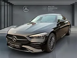 Metalliclack obsidianschwarz Gebraucht 2024 Mercedes CLE220 AMG Coupé | 55.890 € (Fairer Preis)