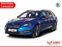 Race blau metallic (metallic) Gebraucht 2020 Skoda Superb SportLine Kombi | 27.990 € (Etwas zu teuer)