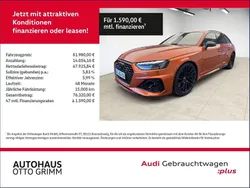 Individuallackierungen audi exclusive Gebraucht 2024 Audi RS4 Ambiente Kombi | 81.979 € (Fairer Preis)