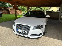 Weiß Gebraucht 2009 Audi A3 Sportback S-Line Limousine | 5.999 € (Guter Preis)