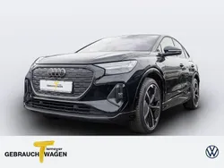 Schwarz Gebraucht 2023 Audi Q4 Sportback e-tron S-Line SUV | 41.780 € (Fairer Preis)