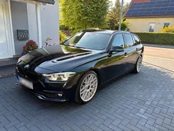 Schwarz Gebraucht 2017 BMW 320 Sport Line Kombi | 16.490 € (Fairer Preis)