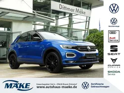 Ravennablau metallic (metallic) Gebraucht 2021 VW T-Roc R-line SUV | 28.890 € (Fairer Preis)