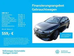 Grenadillschwarz metallic Gebraucht 2024 VW ID.7 Pro Limousine | 48.230 € (Fairer Preis)