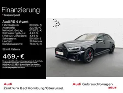 Mythosschwarz metallic Gebraucht 2024 Audi RS4 Ambiente Kombi | 89.990 €