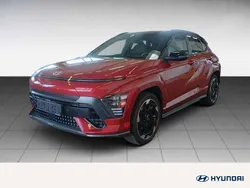 Ultimate red / abyss black / m Gebraucht 2025 Hyundai Kona N Line SUV | 37.999 € (Fairer Preis)