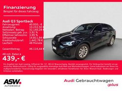 Mythosschwarz metallic Gebraucht 2025 Audi Q3 S-Line SUV | 40.930 € (Fairer Preis)
