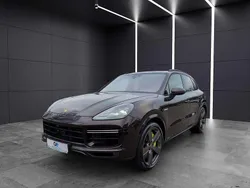 Mahagonimetallic Gebraucht 2019 Porsche Cayenne Turbo S SUV | 99.950 € (Teuer)