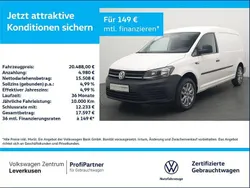 Candy weiss Gebraucht 2021 VW Caddy Maxi Van / Kleinbus | 20.488 € (Fairer Preis)