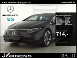 Schwarz obsidianschwarz metallic Gebraucht 2023 Mercedes EQS450+ Limousine | 75.870 € (Etwas zu teuer)