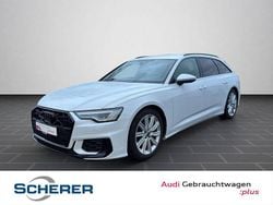 Gletscherweiß metallic Gebraucht 2024 Audi S6 Ambiente Kombi | 59.990 € (Superpreis)