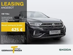 Schwarz Gebraucht 2023 VW T-Roc Cabriolet Beats Cabrio | 37.790 € (Teuer)