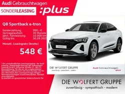 Gletscherweiß metallic Gebraucht 2024 Audi Q8 Sportback e-tron Advanced Plus SUV | 64.290 € (Superpreis)