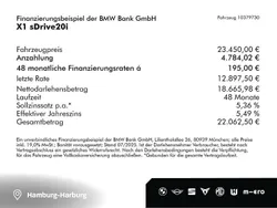 Black sapphire (schwarz) Gebraucht 2019 BMW X1 Advantage SUV | 23.450 € (Fairer Preis)