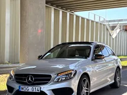 Silber Gebraucht 2018 Mercedes C220 AMG Limousine | 18.499 € (Superpreis)